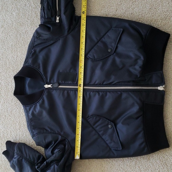 BURBERRY REVERSIBLE TB MONOGRAM ECONYL BOMBER JACKET - Picture 11 of 12